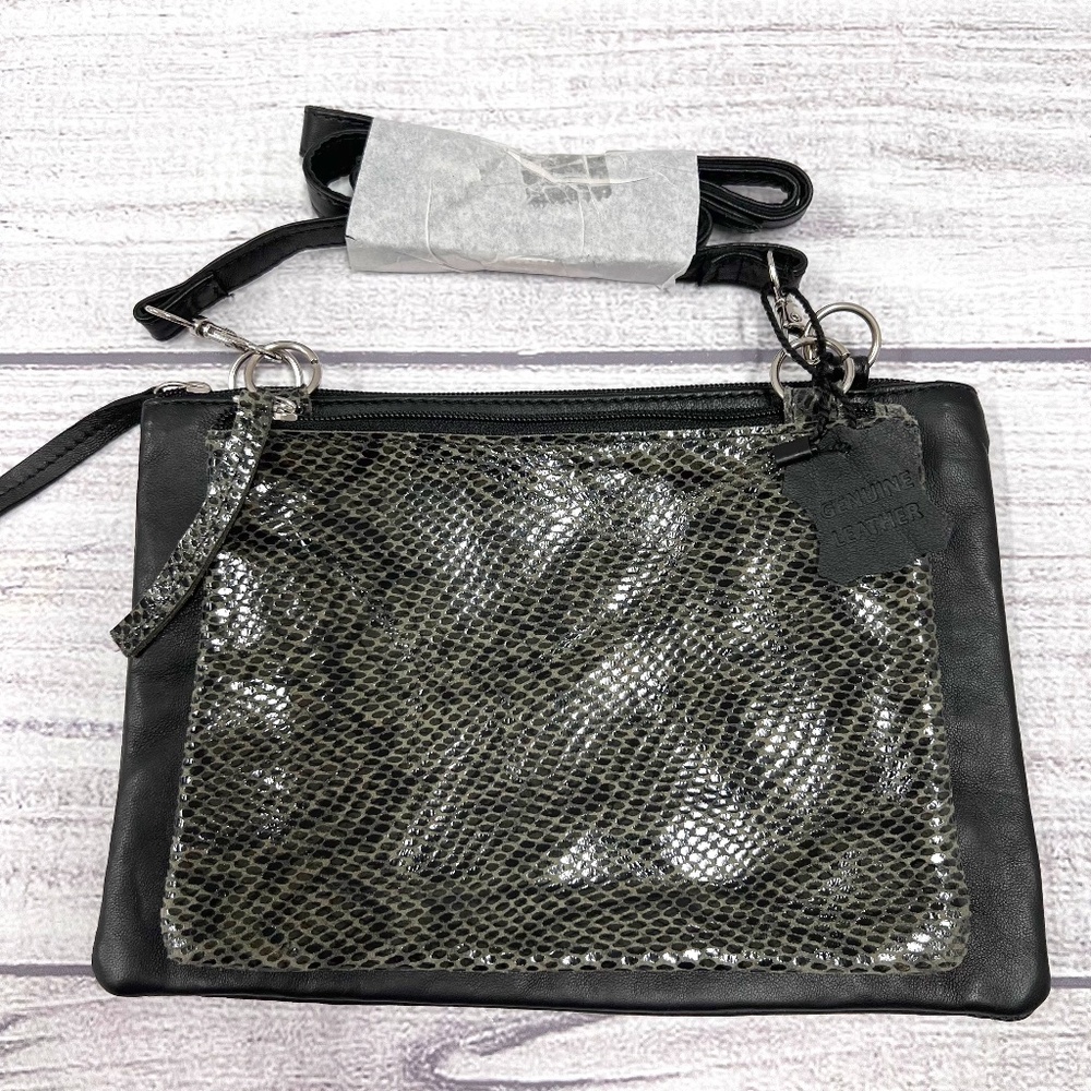 OLIVE GREEN CROSSBODY BAG SET